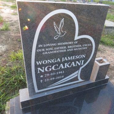 NGCAKANI Wonga Jameson 1961-2010