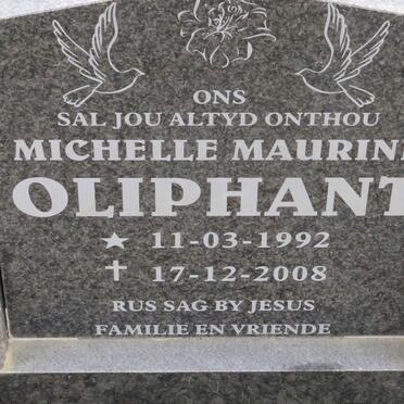 OLIPHANT Michelle Maurine 1992-2008