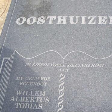 OOSTHUIZEN Willem Albertus Tobias 1924-1999 