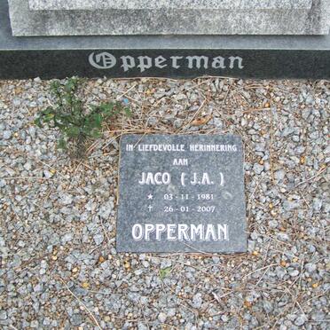 OPPERMAN Andre 1952-1987 :: OPPERMAN Jaco 1981-2007