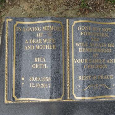 OETTL Rita 1958-2017