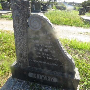 OLIVIER Cornelius J.H. 1903-1962