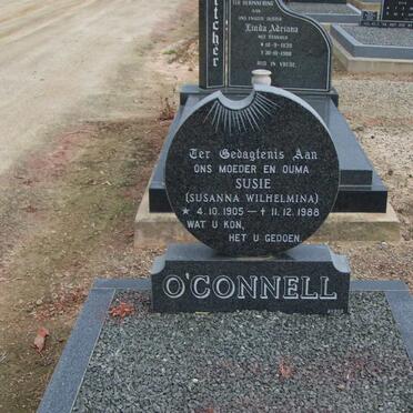 O'CONNELL Susanna Wilhelmina 1905-1988