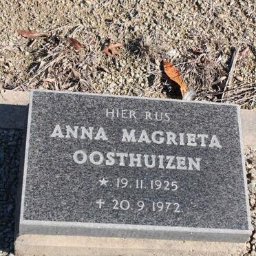 OOSTHUIZEN Anna Magrieta 1925-1972