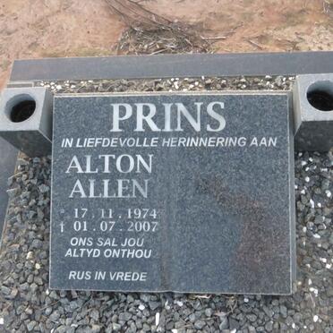 PRINS Alton Allen 1974-2007
