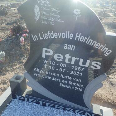 PIETERSEN Petrus 1967-2021