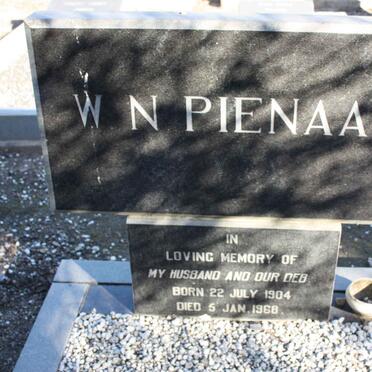 PIENAAR W.N.  1904-1968