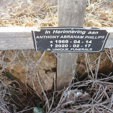 PHILLIPS Anthony Abraham 1969-2020