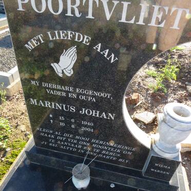 POORTVLIET Marinus Johan 1940-2004