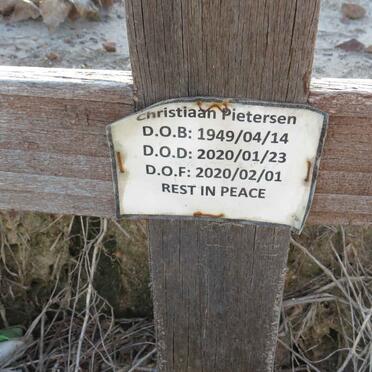 PIETERSEN Christiaan 1949-2020