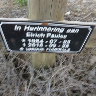 PAULSE Elrich 1984-2018