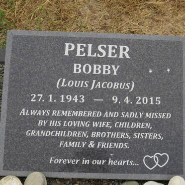 PELSER Louis Jacobus 1943-2015