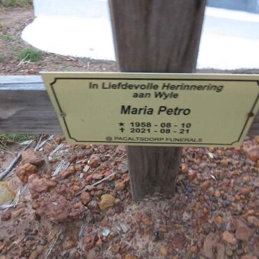 PETRO Maria 1958-2021