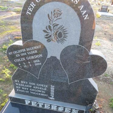 PETERSEN Colin Gordon 1952-2004 :: PETERSEN Elrican Ricardo 1981-2021_1