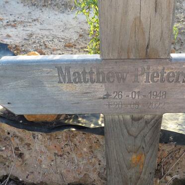 PIETERSEN Matthew 1948-2022