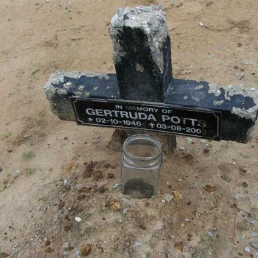 POTTS Gertruda 1946-2000