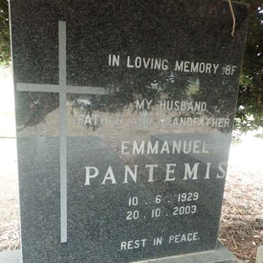 PANTEMIS Emmanuel 1929-2003