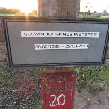 PIETERSE Selwin Johannes 1969-2011