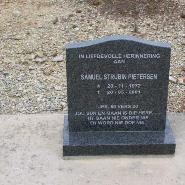 PIETERSEN Samuel Strubin 1972-2001