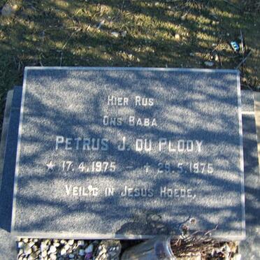 PLOOY Petrus J., Du 1975-1975