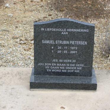 PIETERSEN  Samuel Strubin 1972-2001