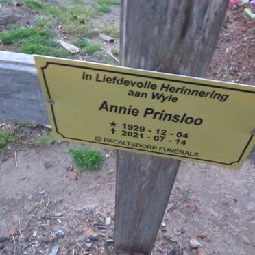 PRINSLOO Annie 1929-2021