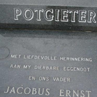 POTGIETER Jacobus Ernst 1912-1995 