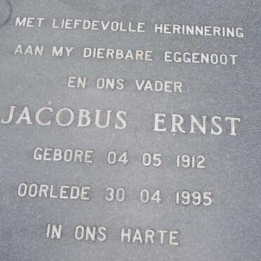 POTGIETER Jacobus Ernst 1912-1995