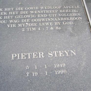 POTGIETER Pieter Steyn 1949-1999