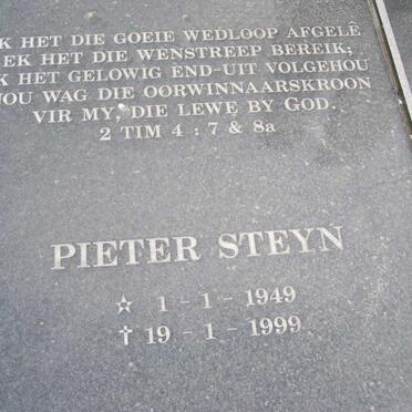 POTGIETER Pieter Steyn 1949-1999