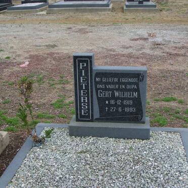 PIETERSE Gert Wilhelm 1919-1993