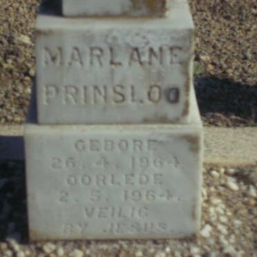 PRINSLOO Marlane 1964-1964