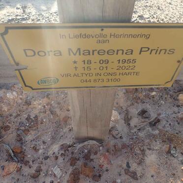 PRINS Dora Mareena 1955-2022