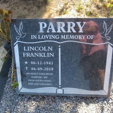 PARRY Lincoln Franklin 1941-2019