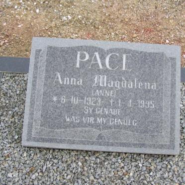 PACE Anna Magdalena 1923-1995