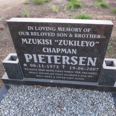 PIETERSEN Mzukisi Chapman 1973-2007