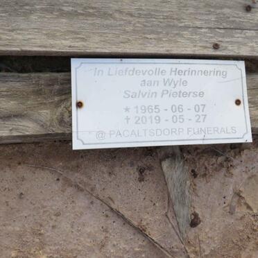 PIETERSE Salvin 1965-2019