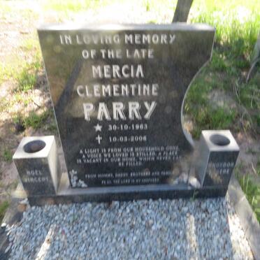 PARRY Mercia Clementine 1963-2006