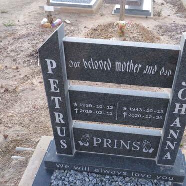 PRINS Petrus 1939-2019 & Johanna 1943-2020