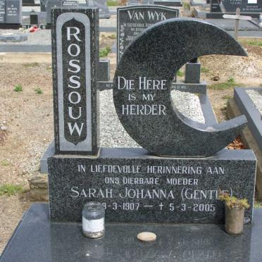ROSSOUW Sarah Johanna 1907-2005