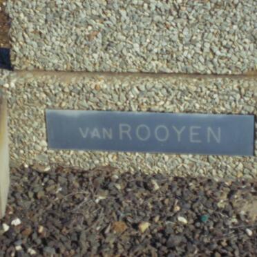 ROOYEN, van