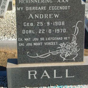 RALL Andrew 1908-1970