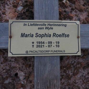 ROELFSE Maria Sophia 1954-2021