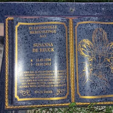 REUCK Susanna, de 1936-2013