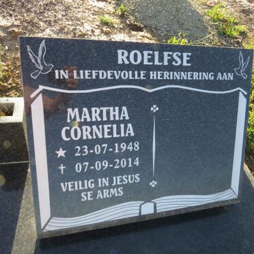 ROELFSE Martha Cornelia 1948-2014