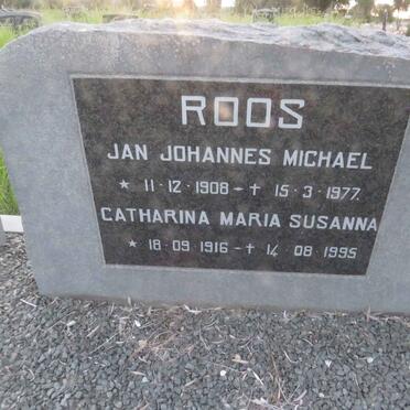 ROOS Jan Johannes Michael 1908-1977 & Catharina Maria Susanna 1916-1995