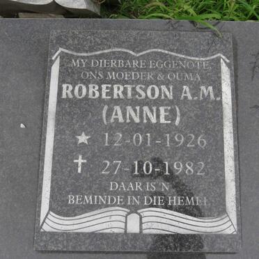 ROBERTSON E.F. 1925-1984 & A.M. 1926-1982 _2