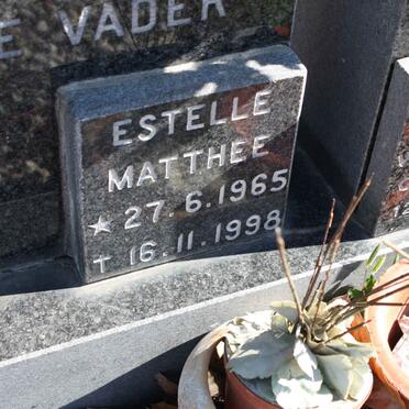 ROOYEN Willem Petrus, van 1960-1992 :: MATTHEE Estelle 1965-1998 :: 
