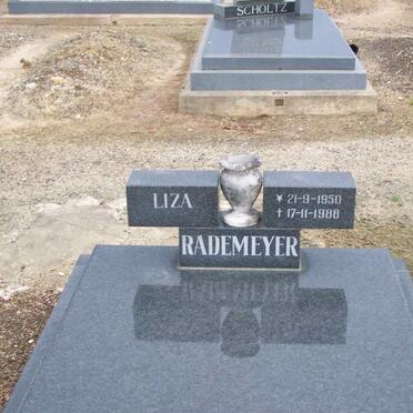 RADEMEYER  Liza 1950-1988