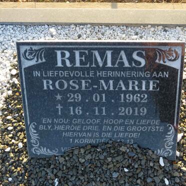 REMAS Rose-Marie 1962-2019
